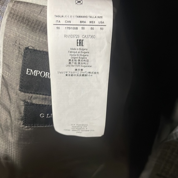 Emporio Armani Sport Jacket - Picture 3 of 3